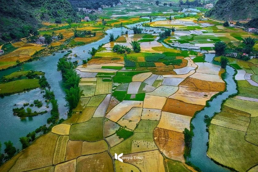 Ngoc Con seen from above