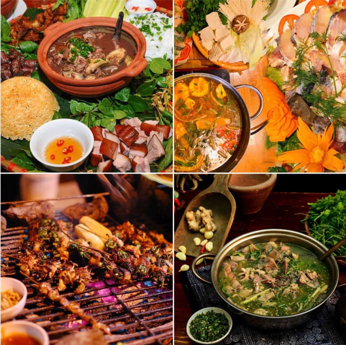 comida local en lao chai