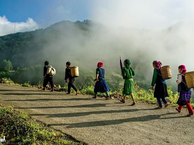 Ha Giang Loop is famous for its happy road
