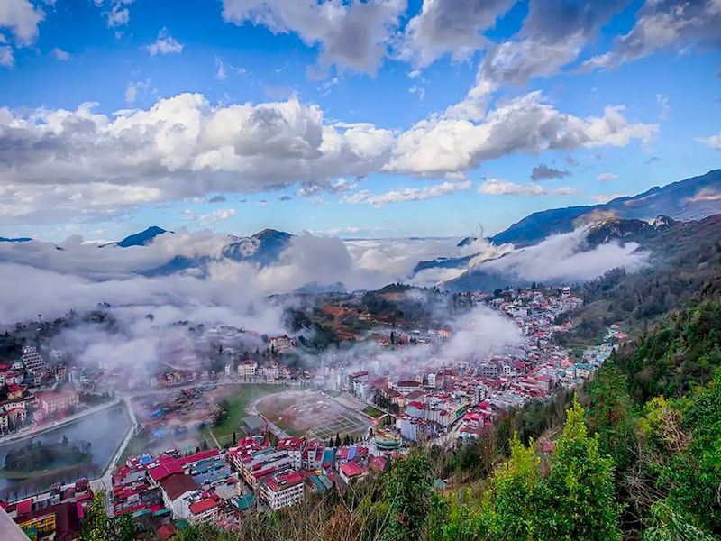 montaña ham rong de sapa