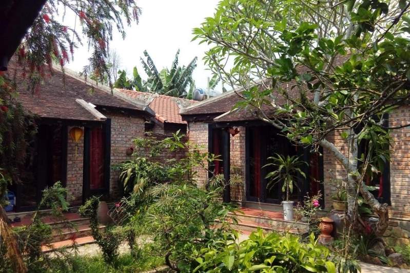 Homestay in the style of ancient houses of the Nguyen Dynasty in Vietnam