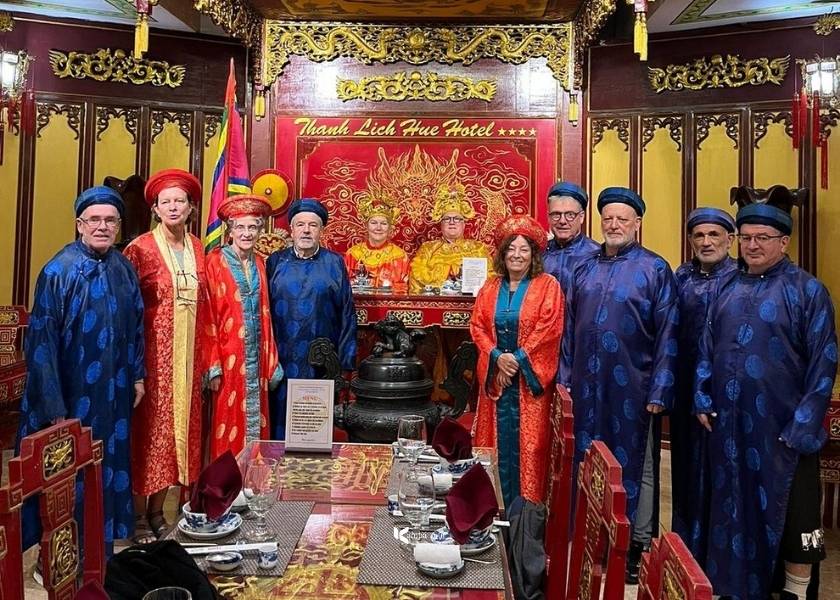 Experience a royal dinner in Hue