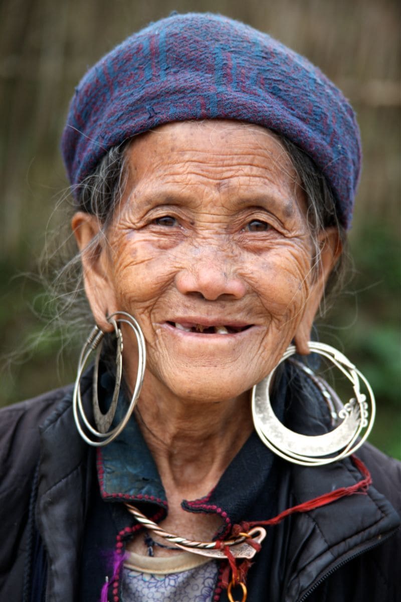 A grandmother of the Hmong ethnic group