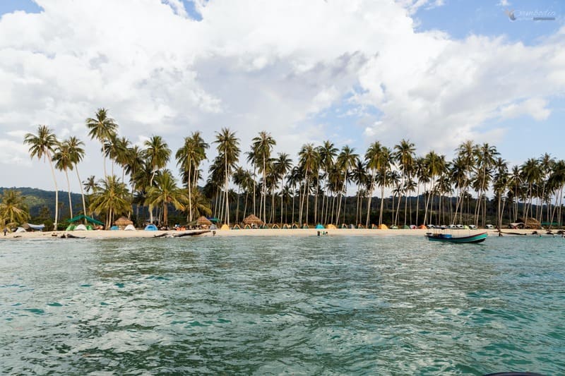 Plage à la province de Koh Kong
