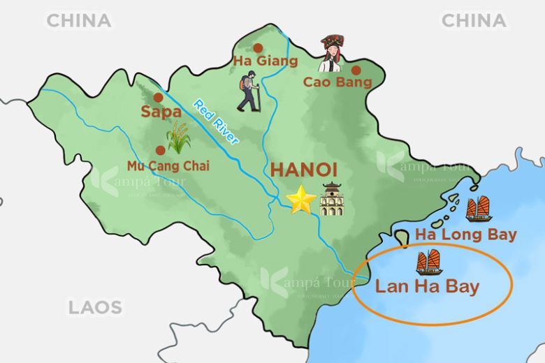 lan ha bay location