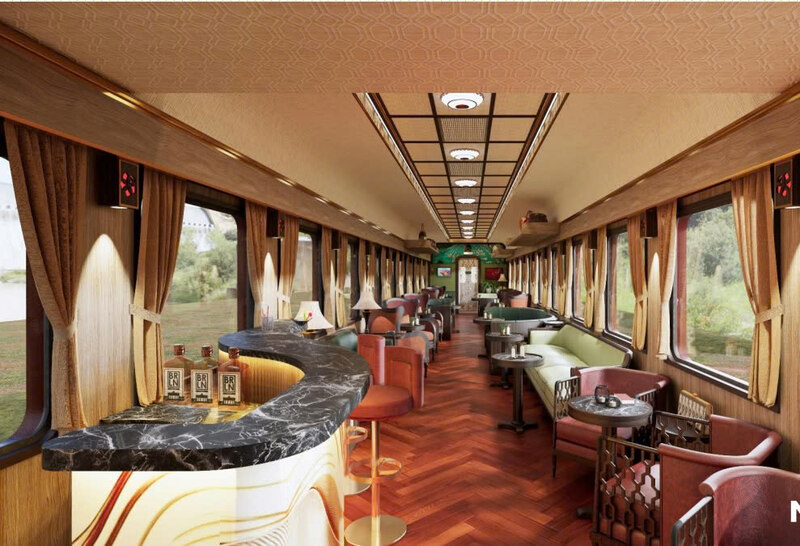 Luxury train from Hanoi to Cat Ba