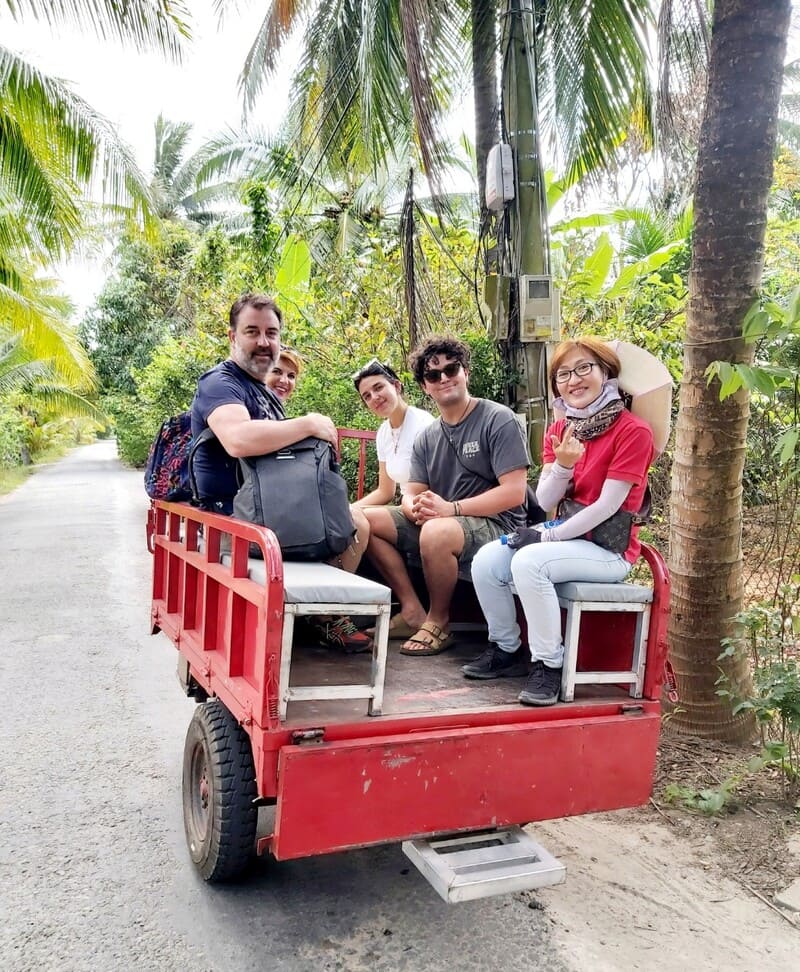 Discovering the Mekong Delta in today's Xe Lôi