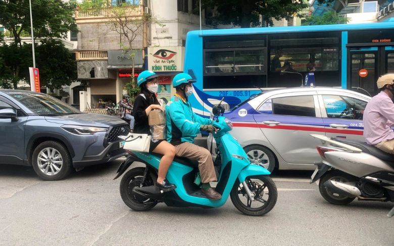 moto taxi en vietnam - xanh sm