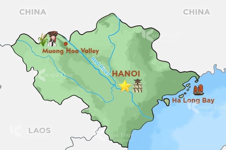 muong hoa valley map