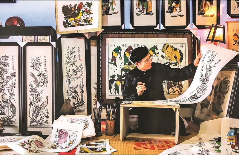 dong ho painting