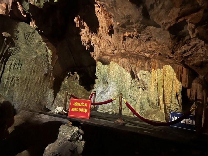 The leader's bed is still preserved to this day.