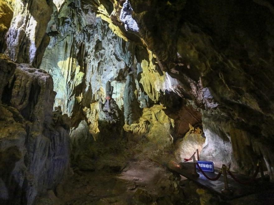Coc Bo Cave area, where leader Ho Chi Minh once lived