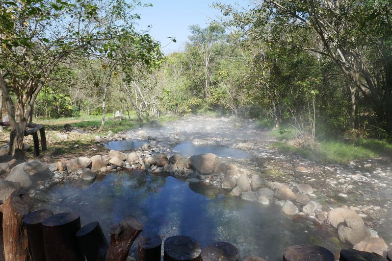 agua termales en pai tailandia