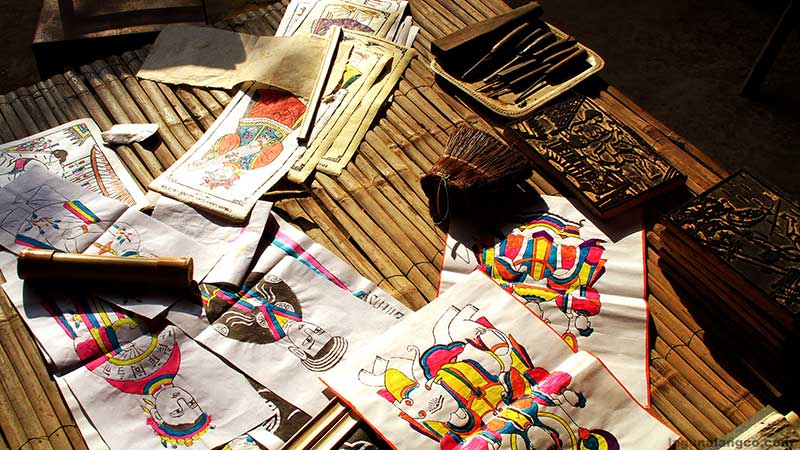 pinturas vietnamitas - sinh - que comprar en vietnam