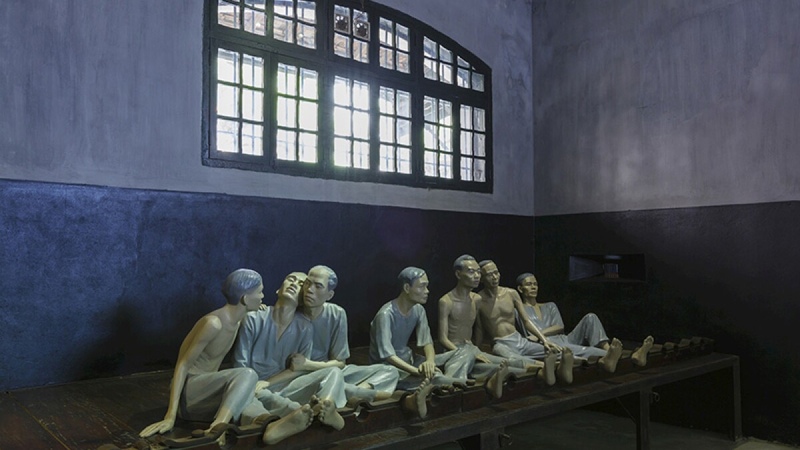 Camp E at Hoa Lo Prison