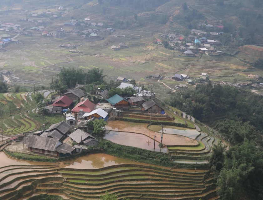 Sapa in February doesn't look particularly special.