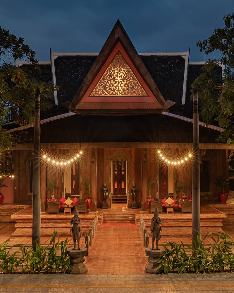 teatro de danza apsara en angkor hotel