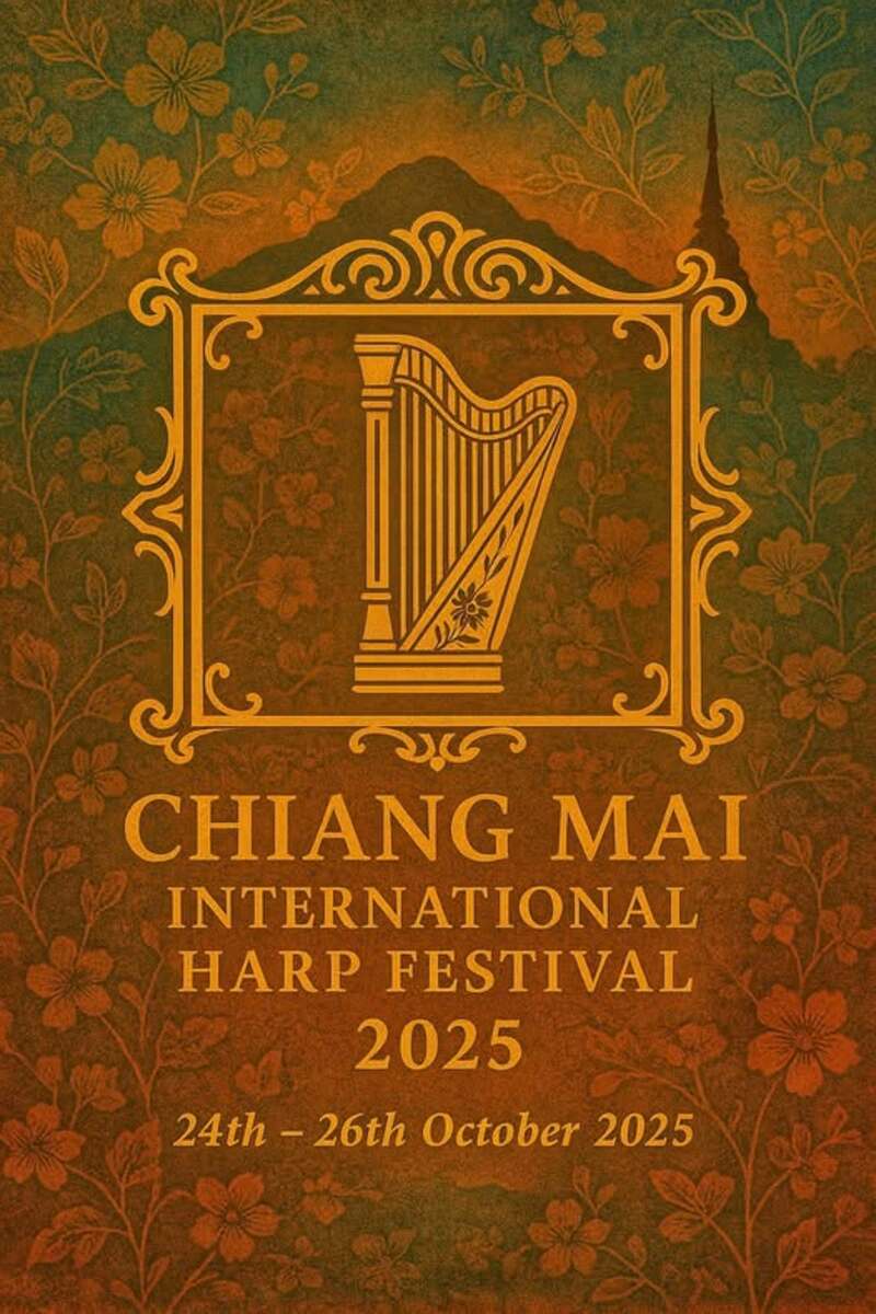 Poster of Chiang Mai International Harp Festival 2025
