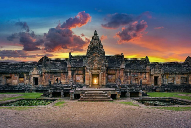 Sunrise at Phanom Rung: Magic Show at the Ancient Temple