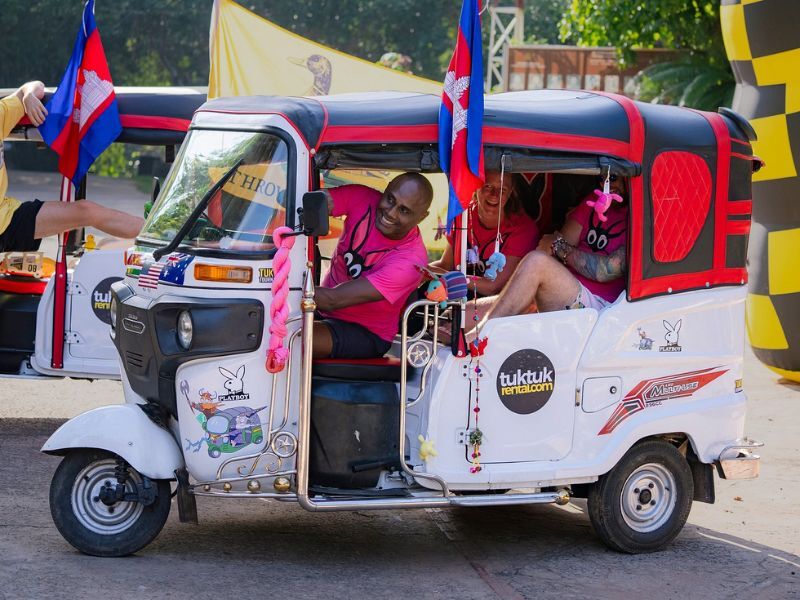tuk tuk en camboya