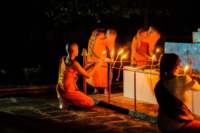 wat xieng thong festival de luang noviembre