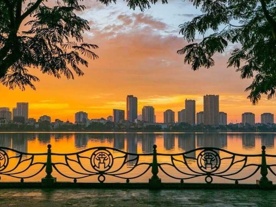 West Lake Hanoi in November