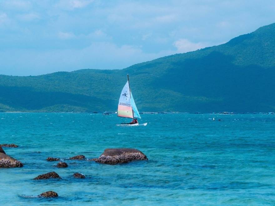 Outdoor activities on Whale Island Vietnam