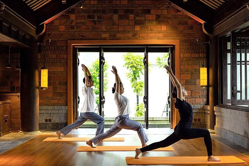 A yoga retreat in Vietnam