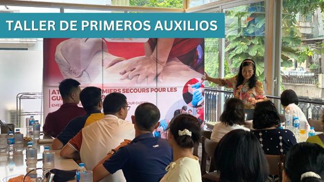 Taller de Primeros Auxilios para nuestros Guías Turísticos