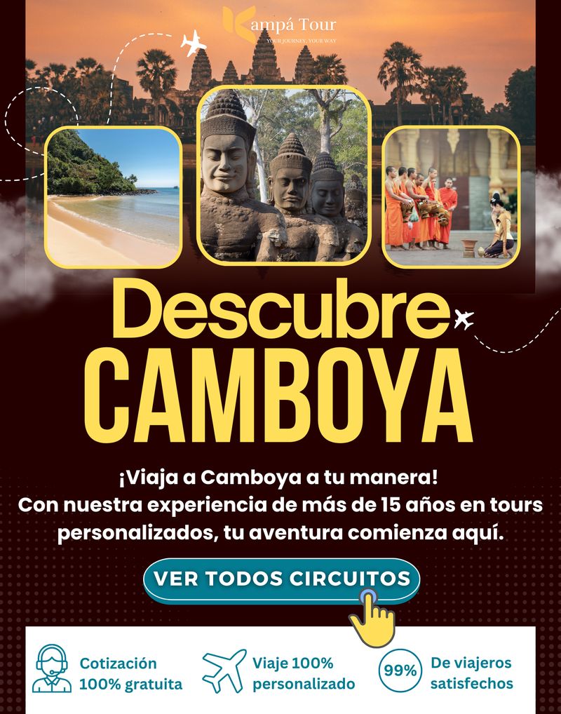 circuitos por camboya a medida