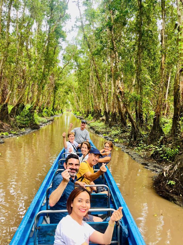 Tropical air, muddy rivers