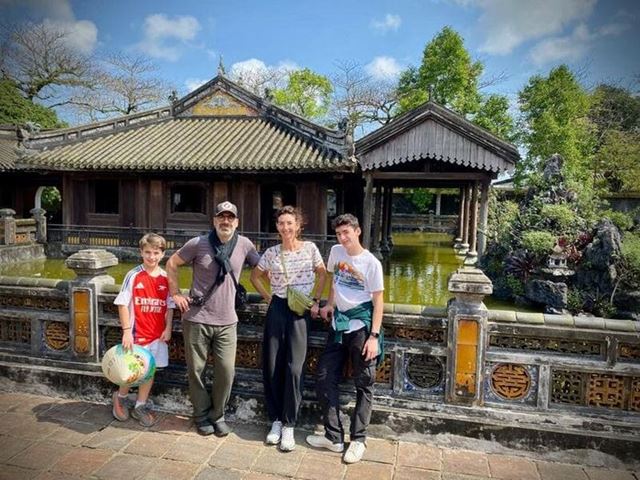 Visitan los sitios históricos y culturales en Vietnam