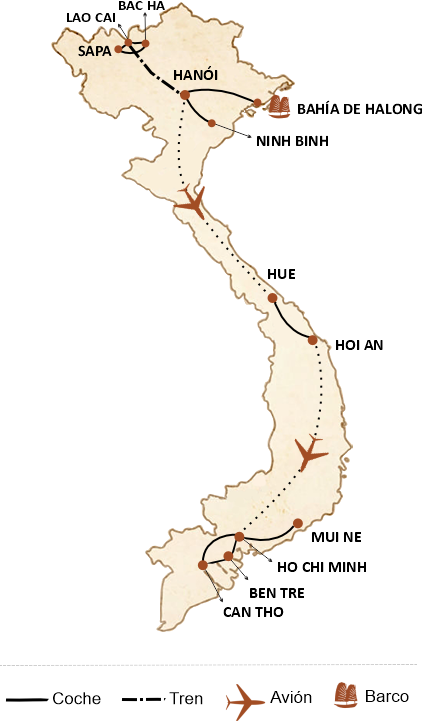 Viaje a Vietnam en 18 días: Colores y Descubrimientos