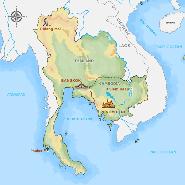 Cambodia & Thailand