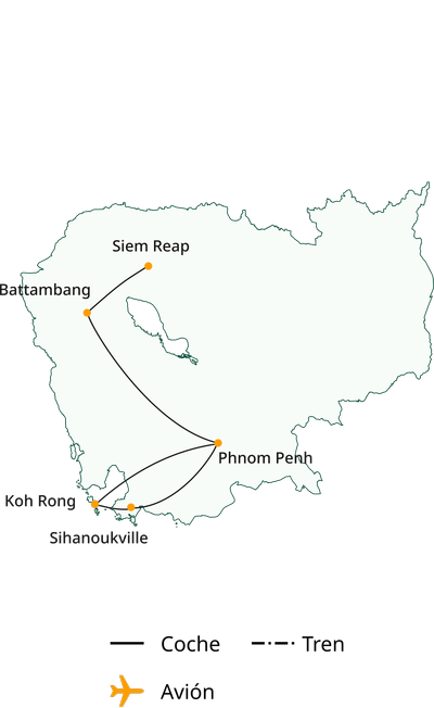Lo mejor de Camboya en 12 días