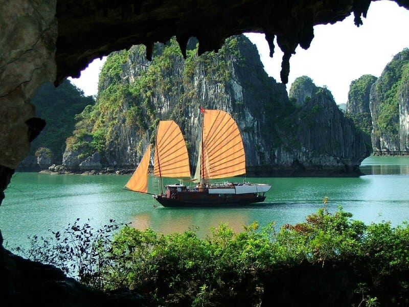 Halong Bay, one of the 7 Beautiful Bays of the World