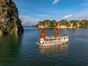 Ha Long Bay, one of the world's new seven wonders of nature