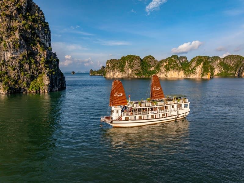 Ha Long Bay, one of the worlds new seven wonders of nature