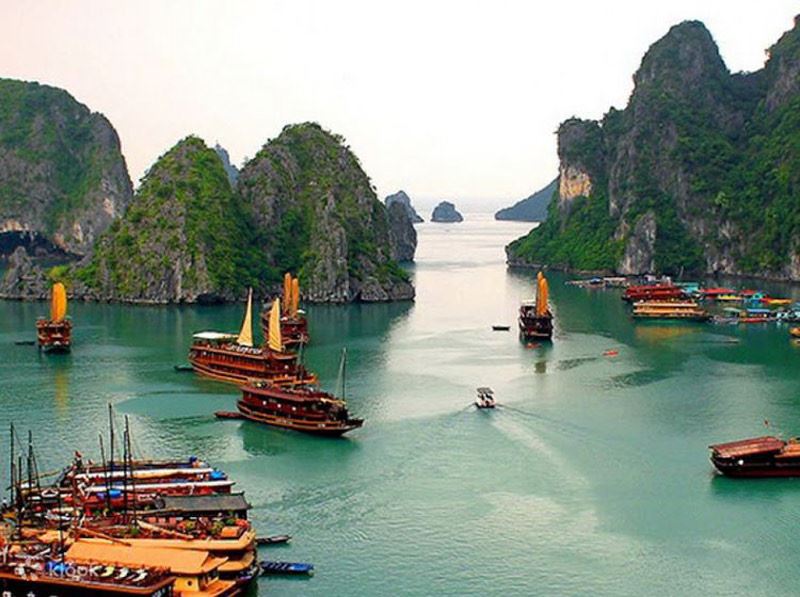 Ha Long Bay has become one of the worlds new seven wonders of nature