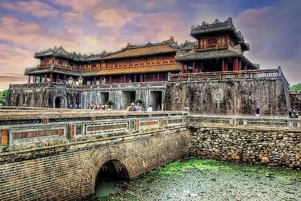 La ciudadela de Hue con su arquitectura maravillosa