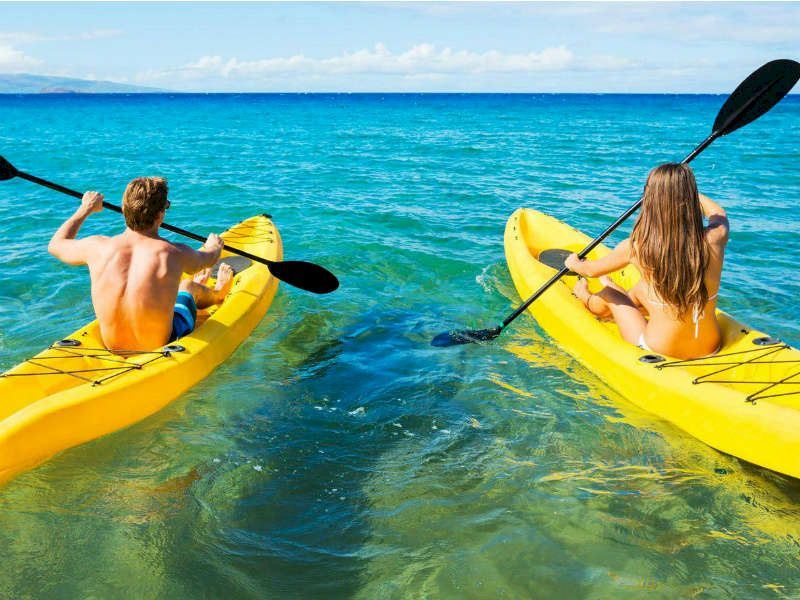 Kayak para sumergirte en el tranquilo espacio marino de Tailandia