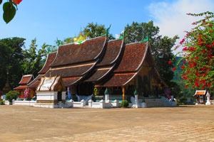 El templo de Wat Xieng Thong en Luang Prabang