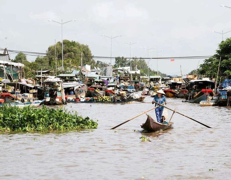 The Floating Markets Of The Mekong Delta
