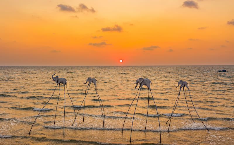Turquoise waters and palm-fringed perfection in Phu Quoc.