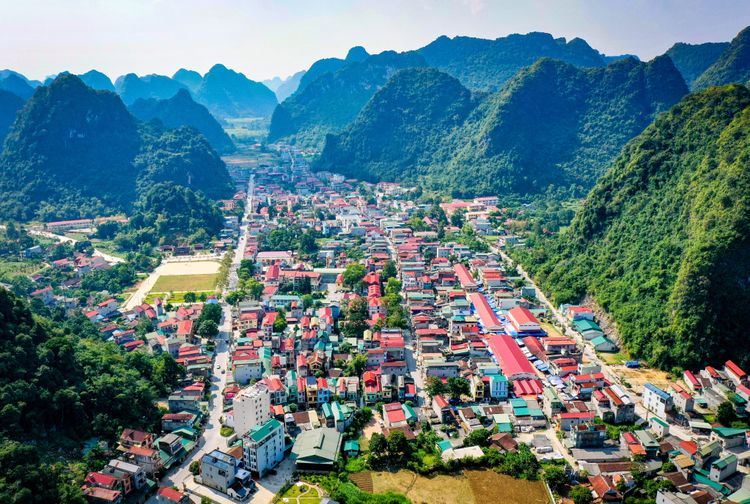 El pueblo de Quang Uyen, Cao Bang