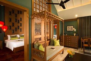 The interior of the hotel in Chiang Mai