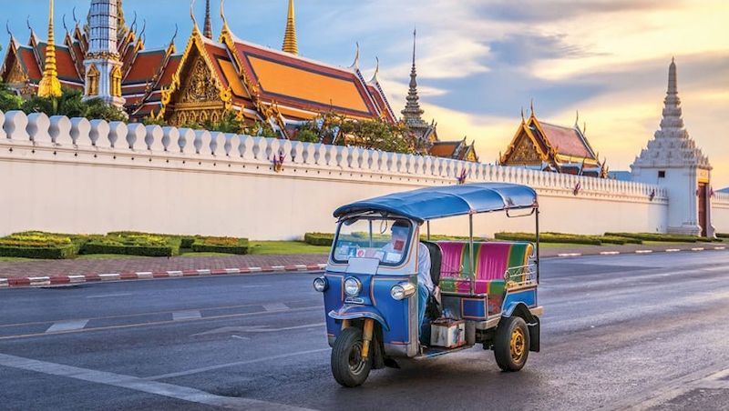 Tuk-tuk, el icónico símbolo de las calles de la capital tailandesa, Bangkok