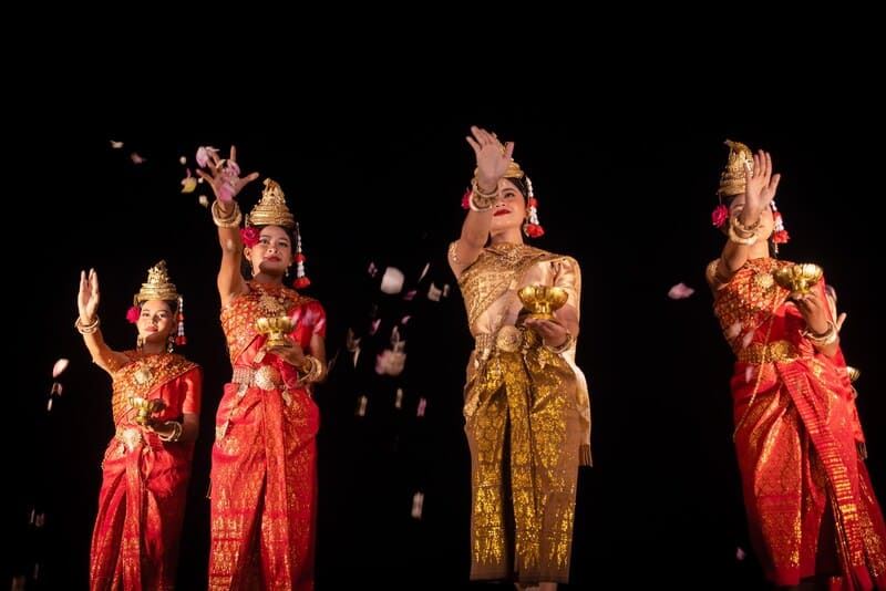 La danza tradicional Apsara